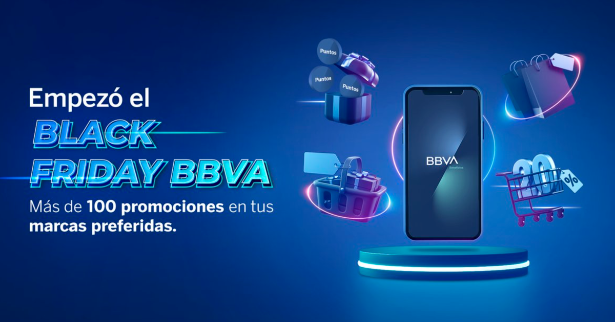 Black Friday 2025 con BBVA: las promociones que podrás disfrutar