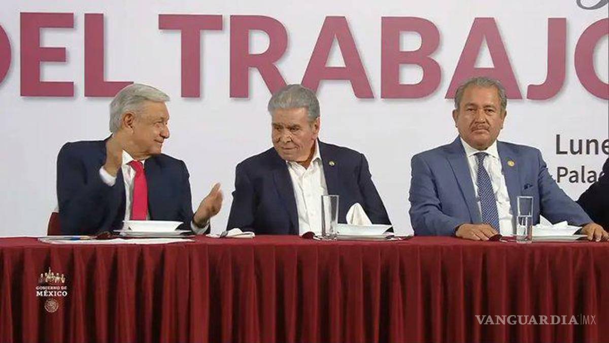 $!Obrador estuvo rodeado de dirigentes sindicales involucrados en escándalos de corrupción y enquistados por años en las organizaciones gremiales