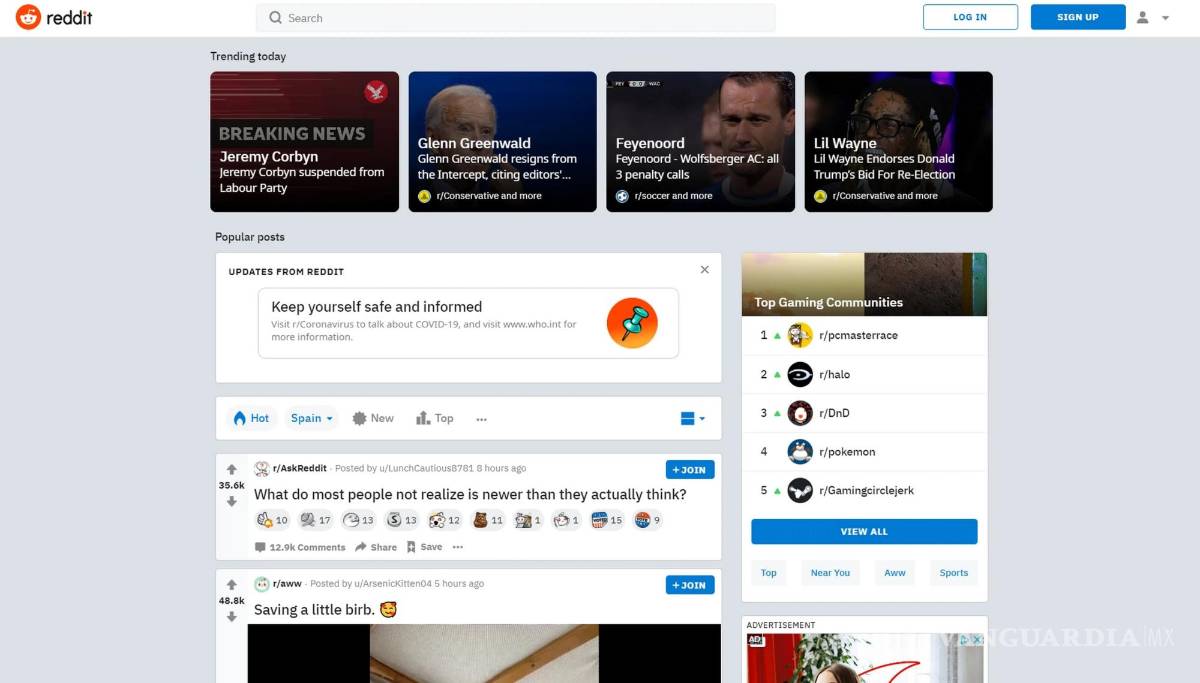 $!La red cuenta con 60 mil moderadores diarios activos.