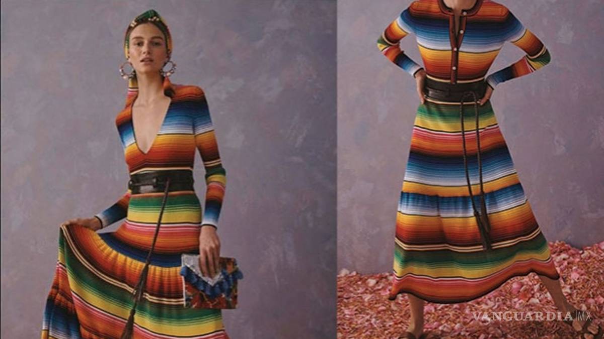 Sarape de Saltillo: apropiación cultural indebida 