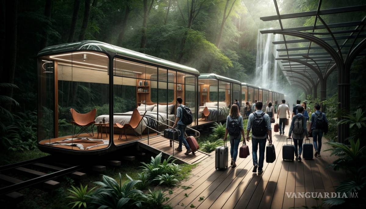 $!Todos los viajes en ‘Ecoline’ comienzan en la estación central del sistema, donde los huéspedes seleccionan su recorrido.