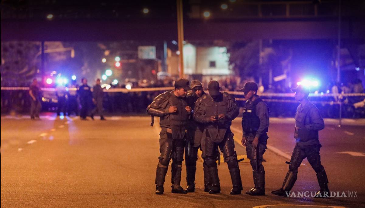 $!Helicóptero disparó contra el Tribunal en Venezuela