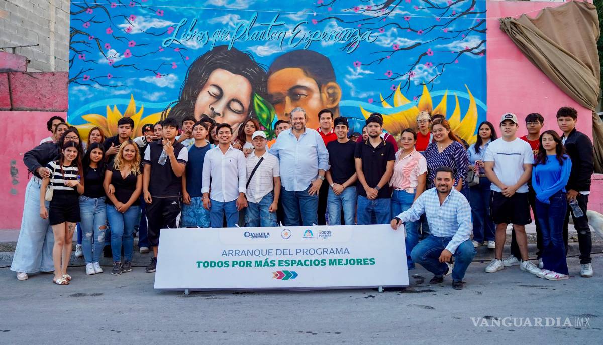 $!El programa impulsa el arte urbano como expresión social y elemento de cohesión comunitaria.