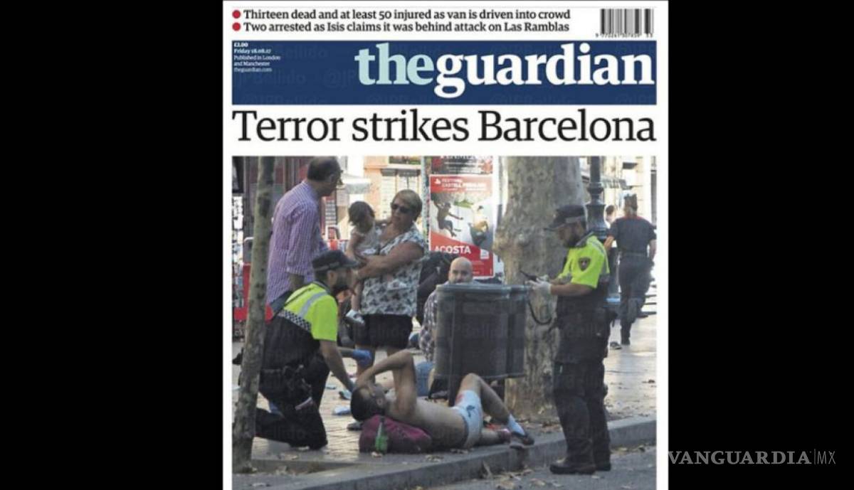 $!Lamenta el mundo atentado en Barcelona