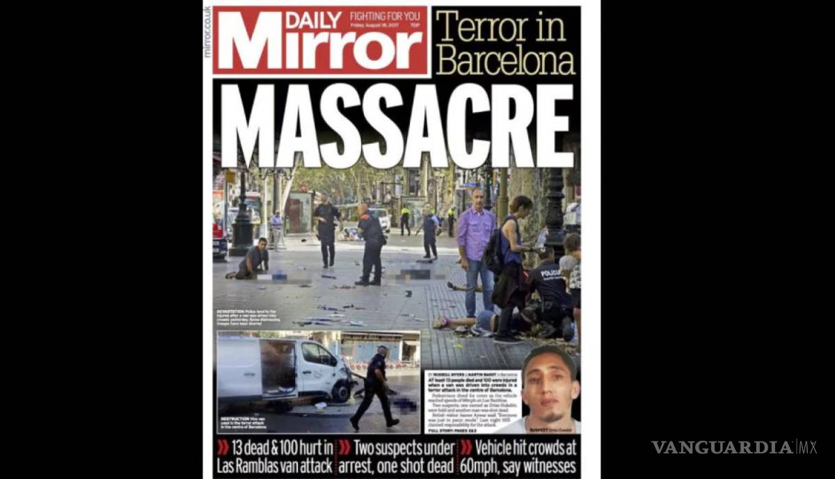 $!Lamenta el mundo atentado en Barcelona