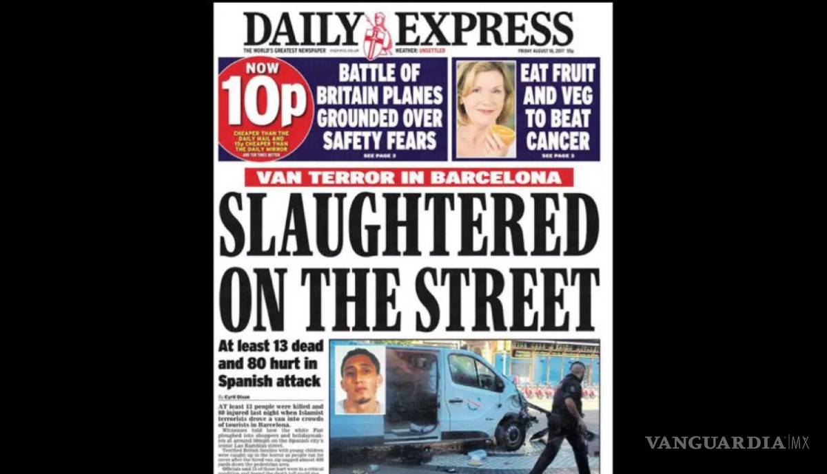 $!Lamenta el mundo atentado en Barcelona