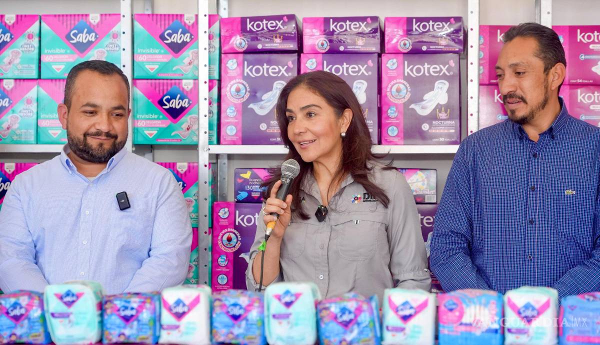 $!Con esta entrega se alcanzó un total de 105 mil toallas sanitarias distribuidas.