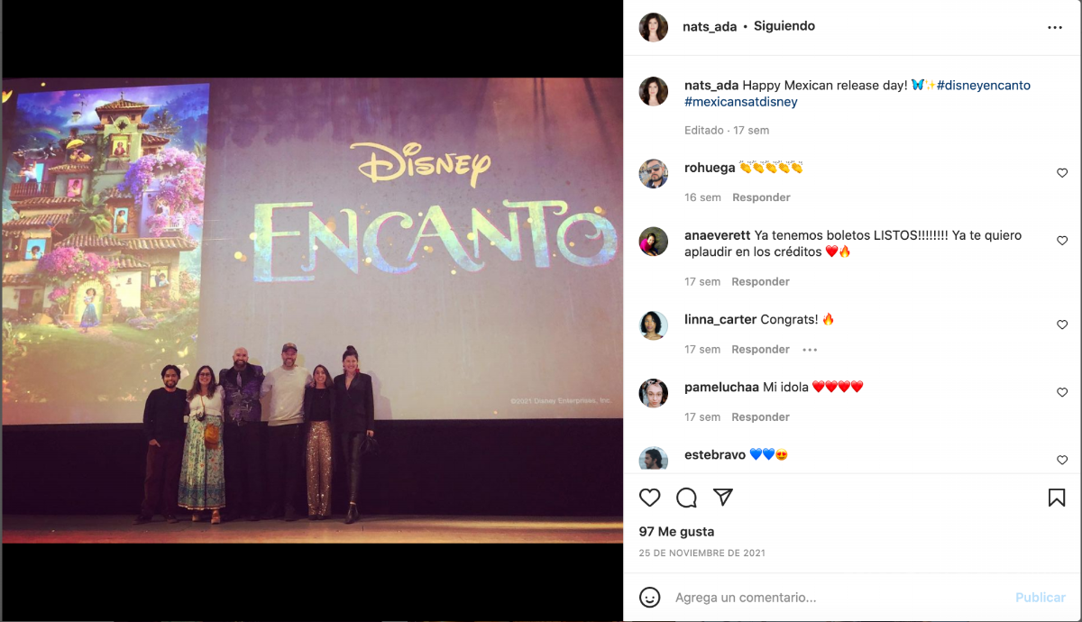 $!“Cuando eres niño y ves películas, reconoces que hay personajes e historias que te hacen sentir algo”, comentó Natalia.