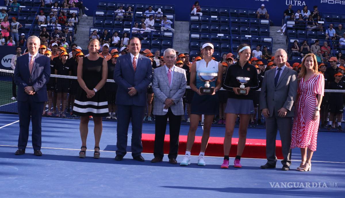 $!Con Muguruza como campeona y un sinfín de grandes encuentros, da por finalizado el tenis en Monterrey