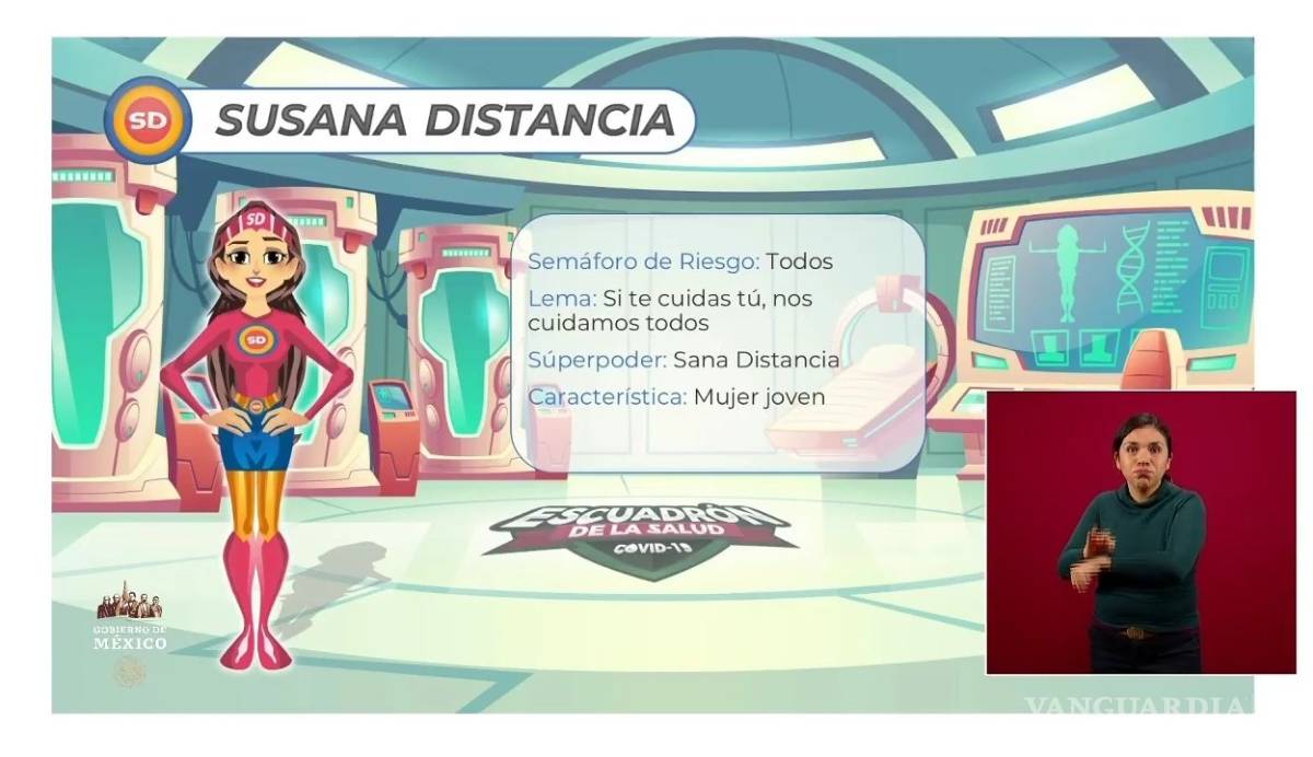 $!Susana Distancia regresó y contará con el “Escuadrón de la Salud”