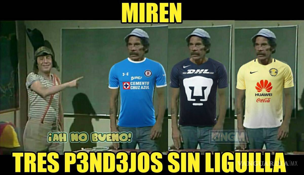 $!Los memes de la última jornada del futbol mexicano