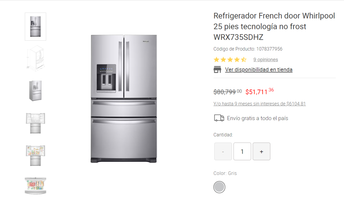 $!Venta nocturna de Liverpool 2024: Estos son los refrigeradores con mejor oferta