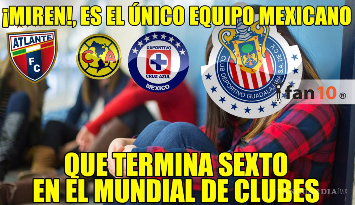 $!Los memes del fracaso de Chivas en el Mundial de Clubes