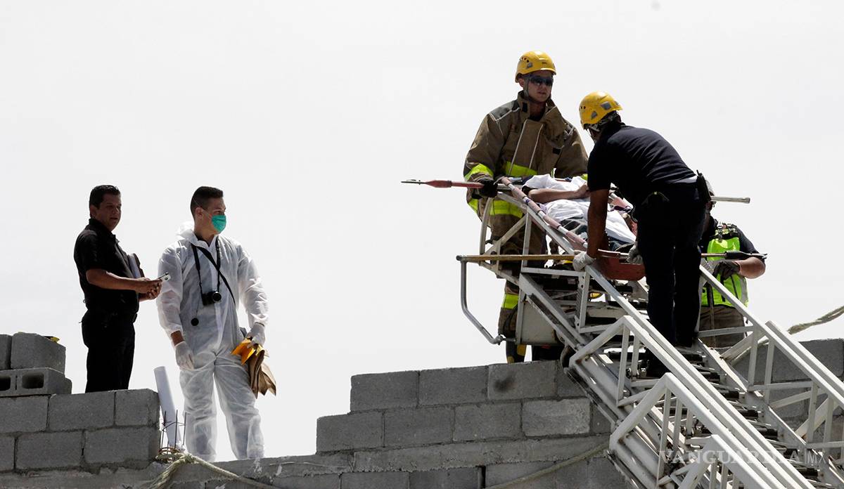 $!Un muerto y un herido deja cortocircuito en una construcción en Saltillo