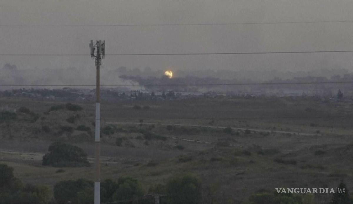 $!Los ataques israelíes continúa sobre sureste de la Franja de Gaza.