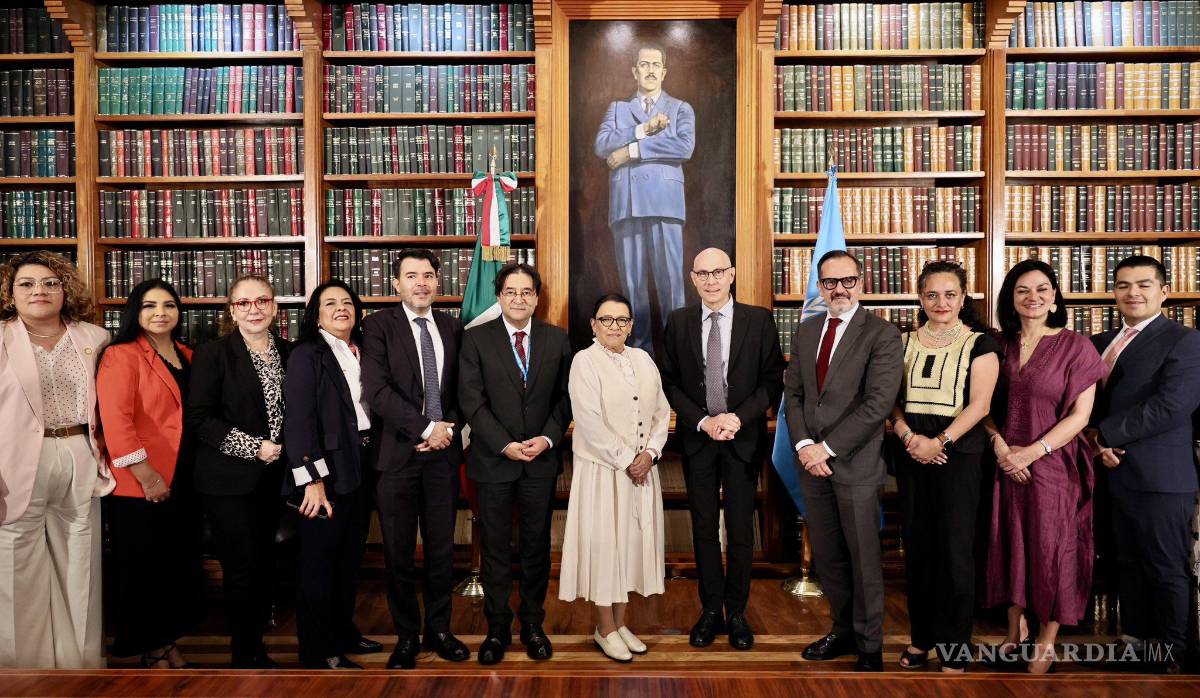 $!Rosa Icela Rodríguez refrenda cooperación en derechos humanos ante Volker Türk, alto comisionado de la ONU