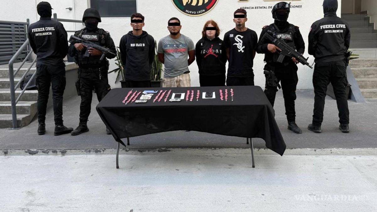 Detienen a seis en dos operativos ejecutados por Fuerza Civil en Linares, NL