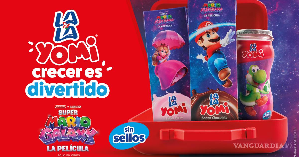 Lala Yomi® anuncia el power-up de las loncheras para Super Mario Galaxy