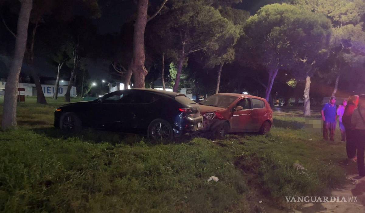 $!A pesar de lo aparatoso del accidente, no se reportaron personas lesionadas.