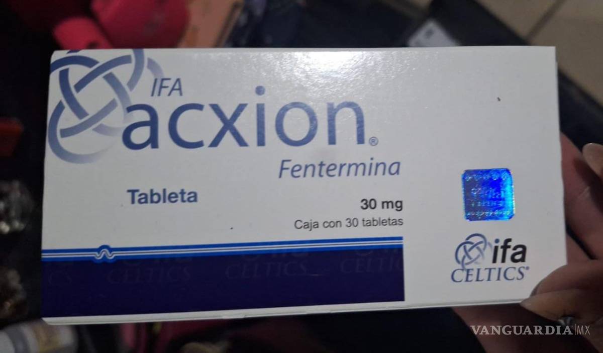 $!El fármaco Fentermina es uno de los más asequibles de su tipo, al tener un costo que ronda los 300 pesos.