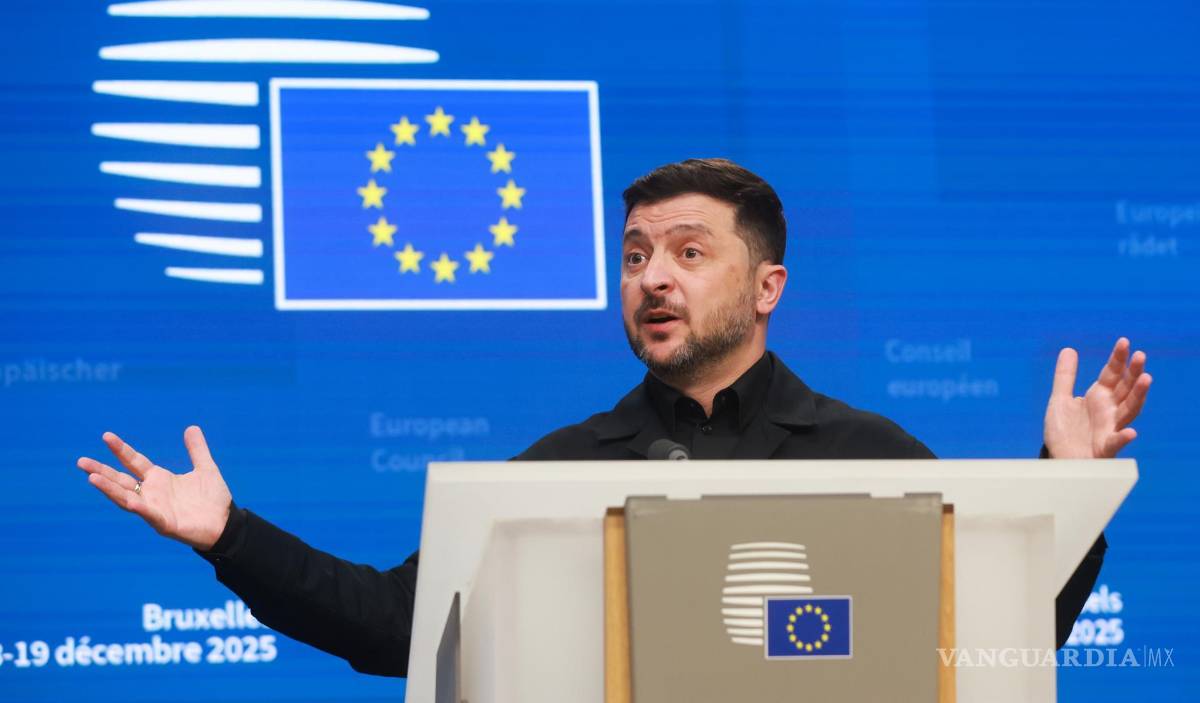 $!SI no recibimos esos fondos Ucrania “se verá obligada a reducir significativamente su producción de drones y otras medidas defensivas”, dijo Zelenski.