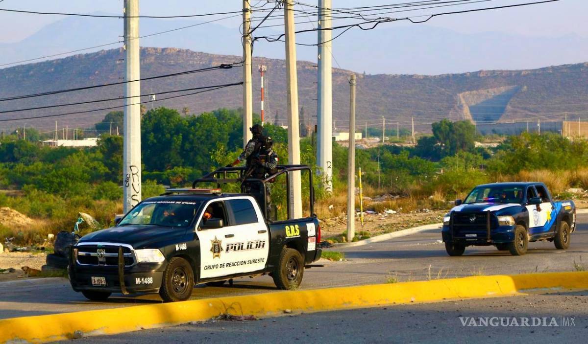 $!Autoridades policiacas realizaron recorridos como parte de la estrategia de seguridad del Estado.