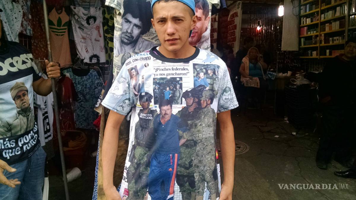 'El Chapo' Guzmán ya es una marca registrada en México... ¿quién lucra con la imagen del líder del Cártel de Sinaloa?