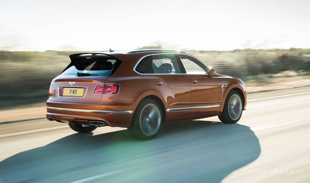 $!Bentley Bentayga Speed alcanza los 306 km/h y es, por ahora, el SUV más rápido