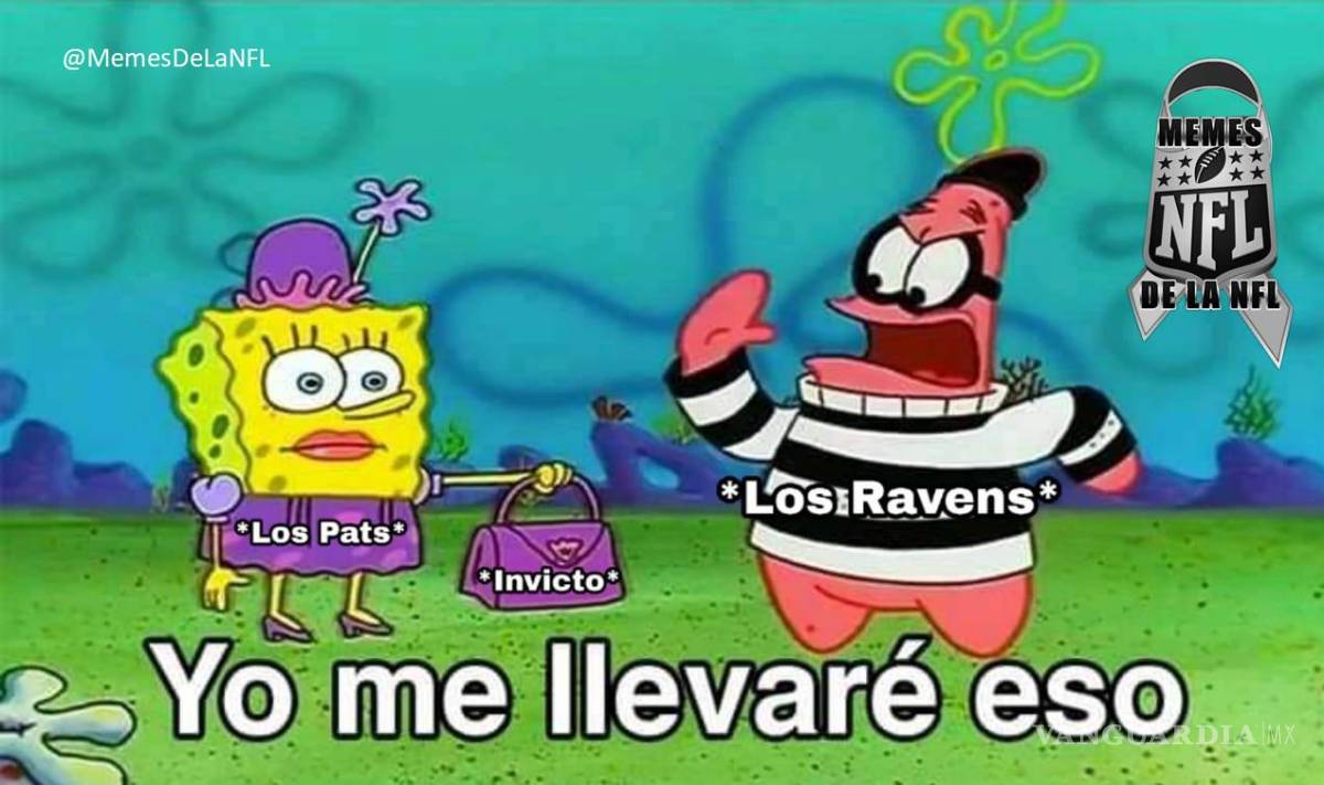 $!Los memes de la derrota de los Patriots ante Ravens