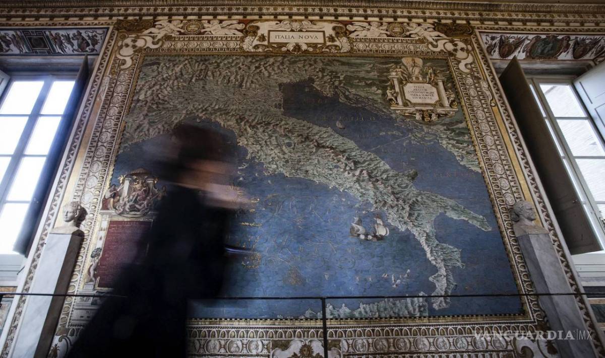 $!Recupera El Vaticano la Galería de los Mapas, una de las joyas de sus Museos