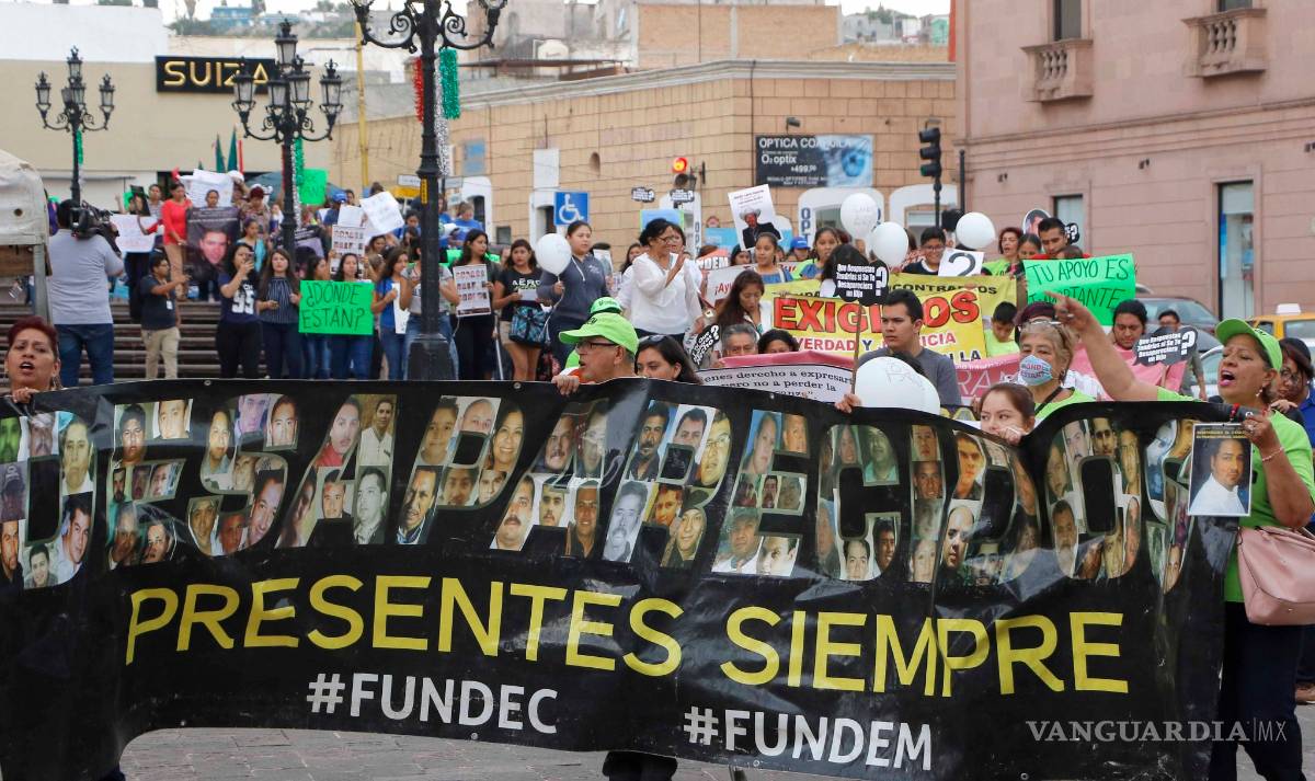 $!¡No nos dejen solas, caminen a nuestro lado!: madres de desaparecidos en Coahuila