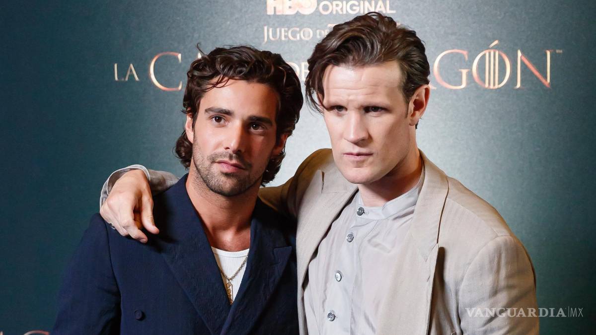 Matt Smith y Fabien Frankel promocionan “House of the Dragon” en CDMX