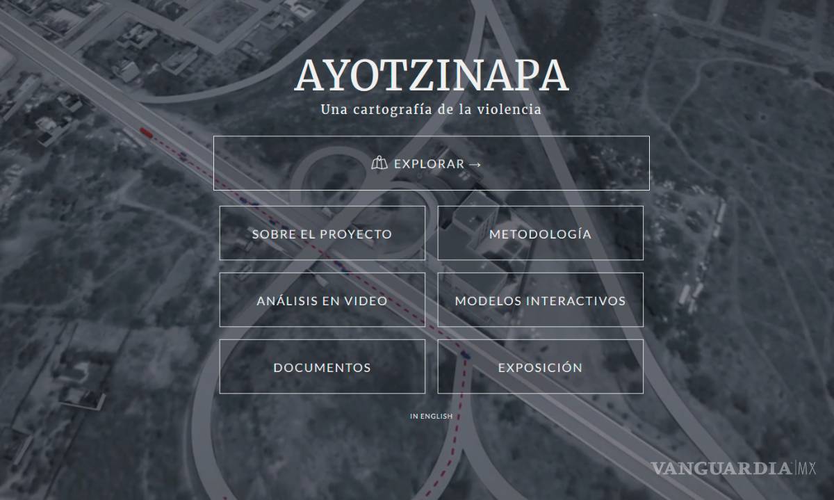 $!"Una cartografía de la violencia": Presentan mapa interactivo del Caso Ayotzinapa