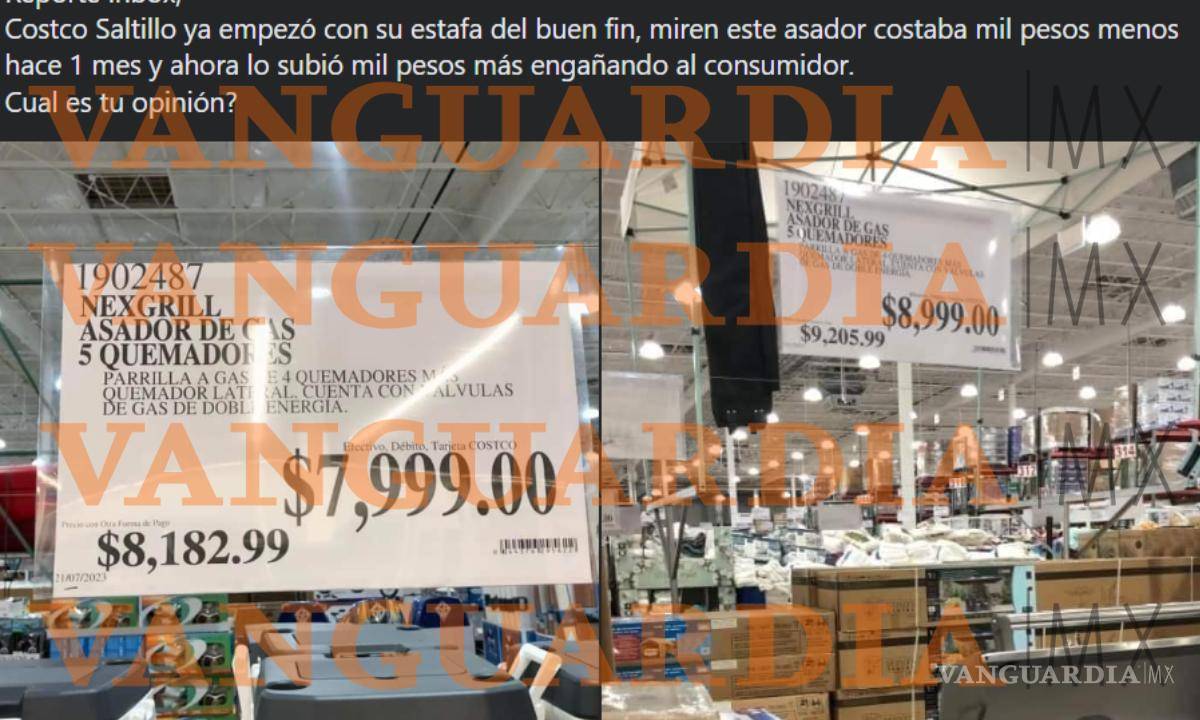 $!Denuncian supuesta estafa durante Buen Fin 2023 en Costco de Saltillo.