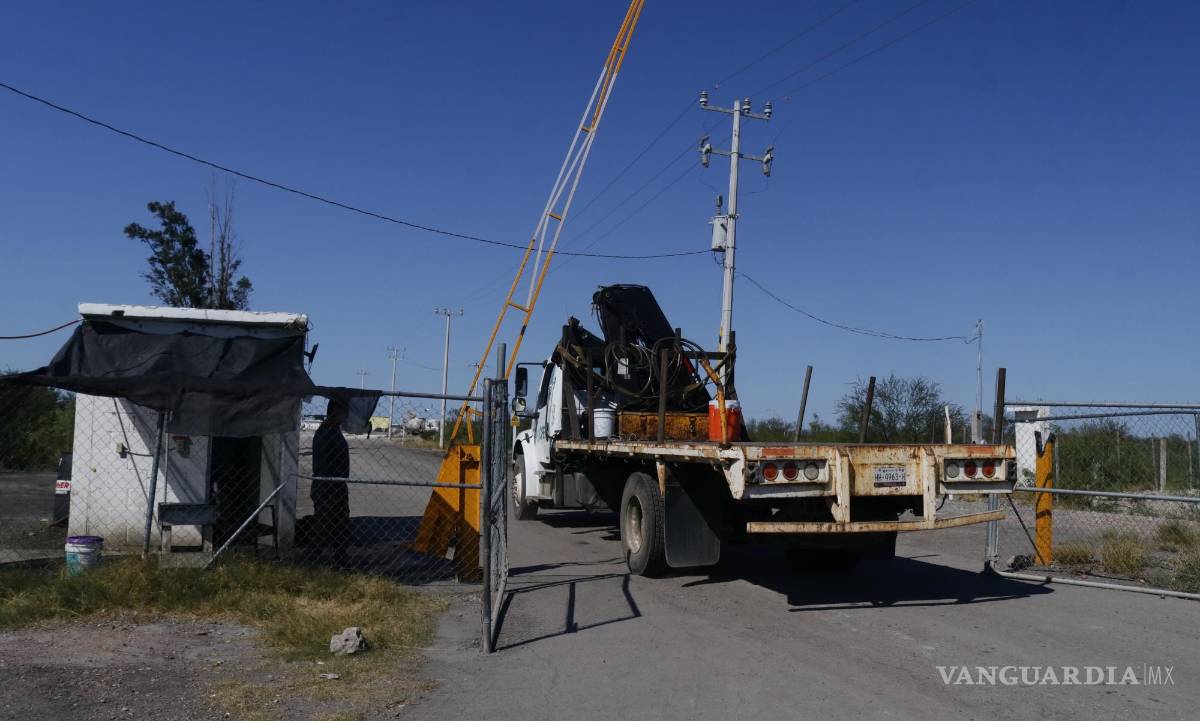 $!El acceso a la mina 8 de Pasta de Conchos está restringido.