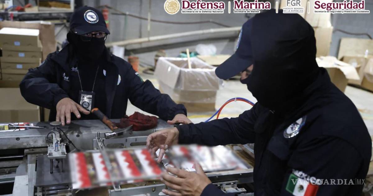 Aseguran 60 toneladas de cigarrillos ilícitos en bodega del Edomex; equivalen a cerca de dos millones de unidades