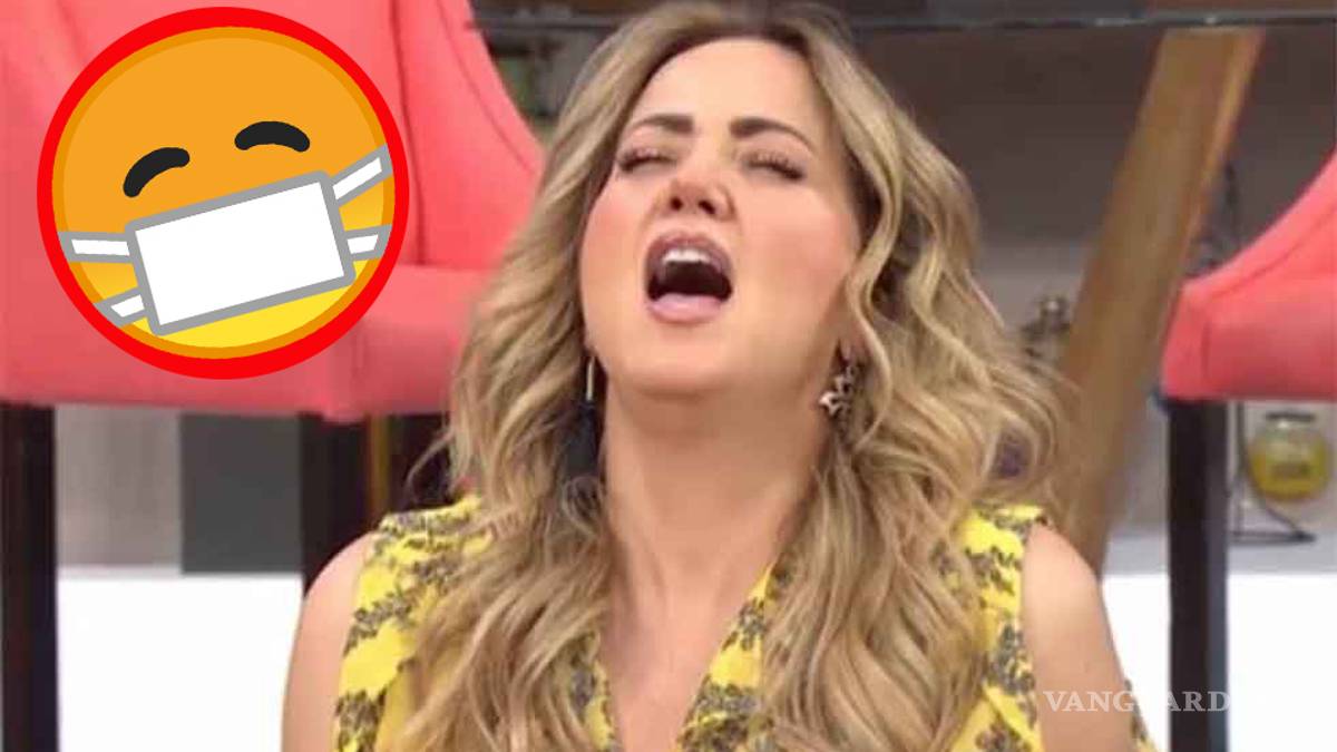 "No es momento de apanicarnos" Andrea Legarreta invita a informarse sobre el covid-19