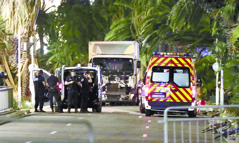 Terrorista llevaba su camión lleno de armas