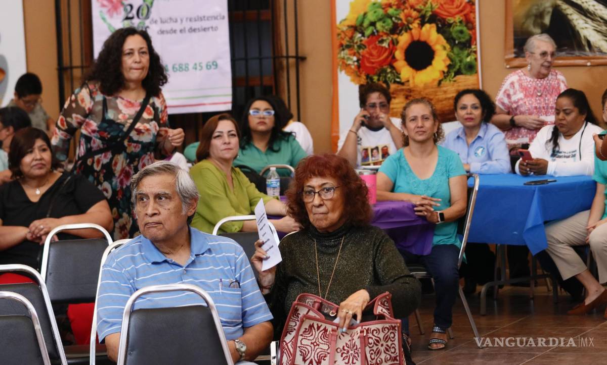 $!Uno de los objetivos del foro fue visibilizar la lucha y resistencia de las familias.