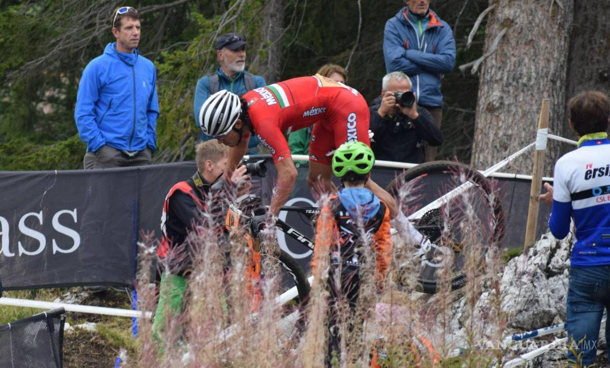 $!Atleta mexicano alcanza histórico lugar en el Mundial de Ciclismo en Suiza