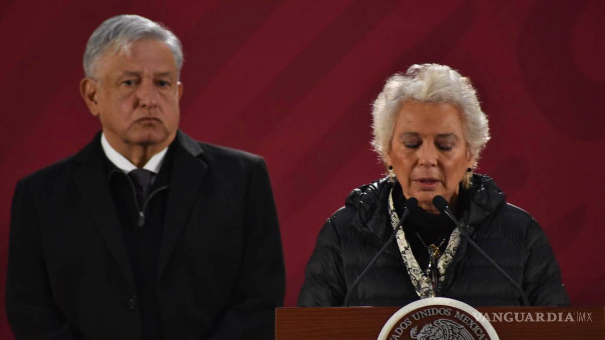 'No es lo mismo': Olga Sánchez Cordero corrige a AMLO por comparar feminicidios y homicidios