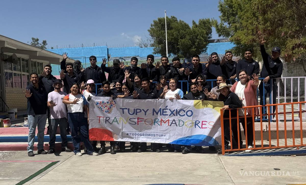 $!La primera intervención del voluntariado fue llevada a cabo en el Jardín de Niños Sertoma.