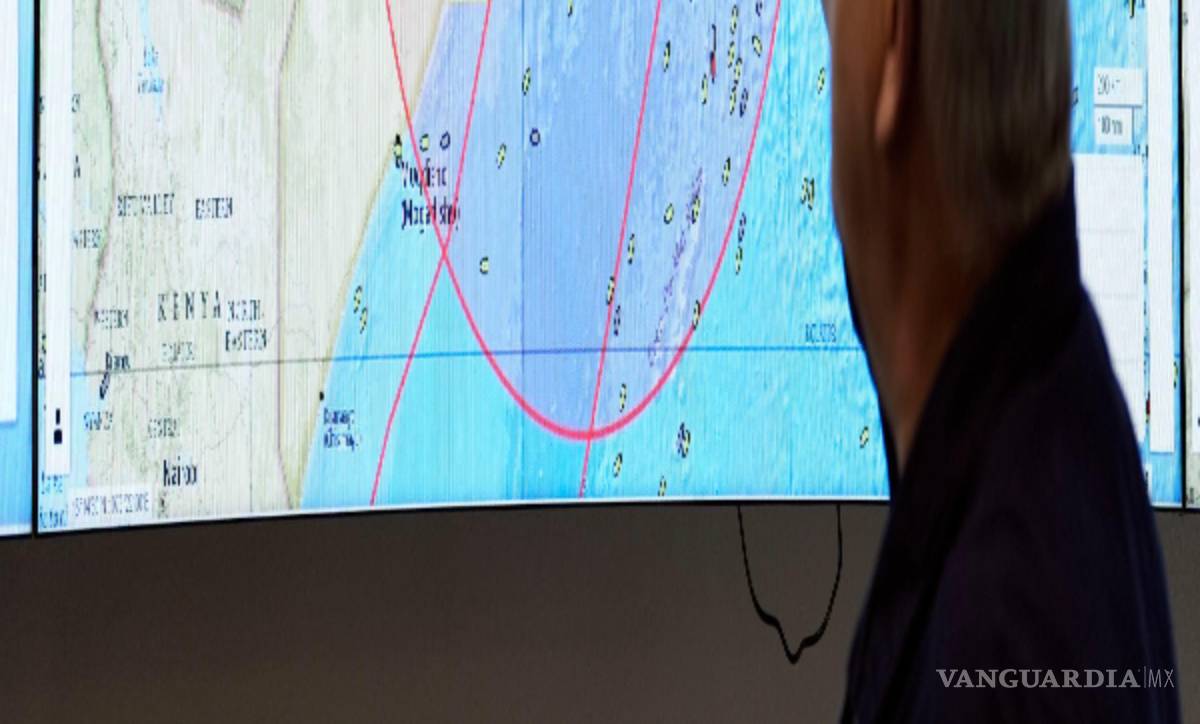 $!Tráfico marítimo en Oriente Medio en Portsmouth, en la Organización de UKMTO, el centro de la Marina Real que supervisa el tráfico marítimo en el Golfo Pérsico.