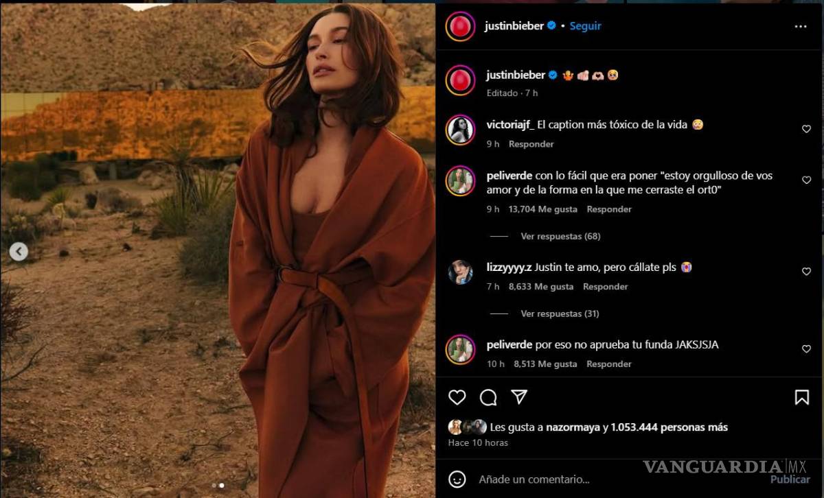 $!Justin reconoció que su actitud en el pasado fue inmadura y que ha aprendido del proceso. Sin embargo, borró la descripción.