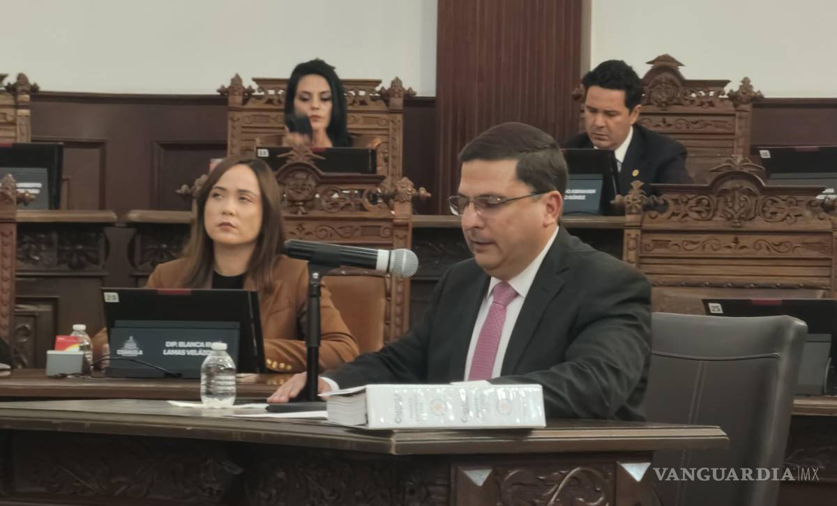 $!José Antonio Gutiérrez Rodríguez, secretario de Finanzas, presentó el Paquete Económico.