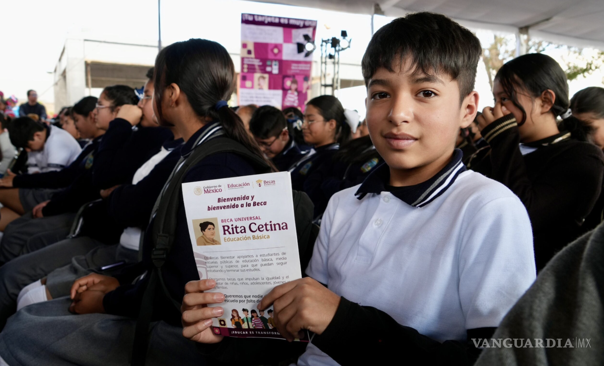 $!La Beca Rita Cetina es uno de los programas sociales impulsados por el Gobierno de México.