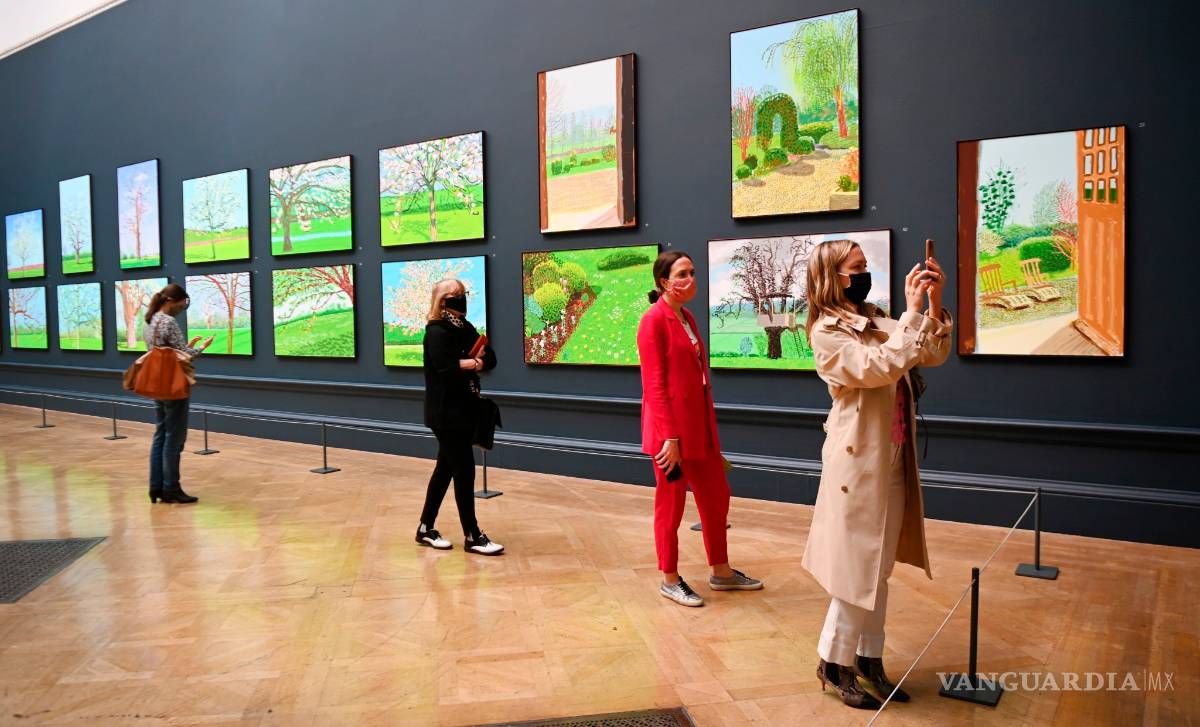 $!David Hockney inyecta primavera a la oscuridad del confinamiento