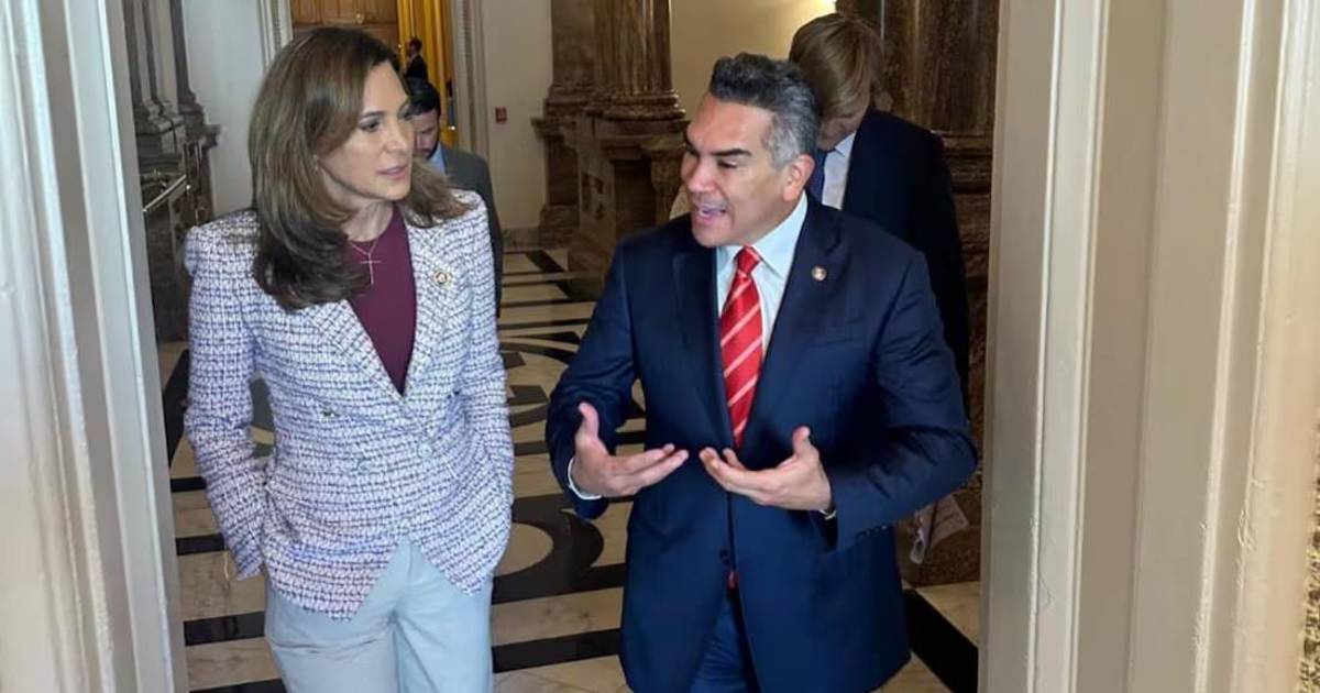 ‘Alito’ Moreno se reúne con congresista republicana María Salazar en Washington