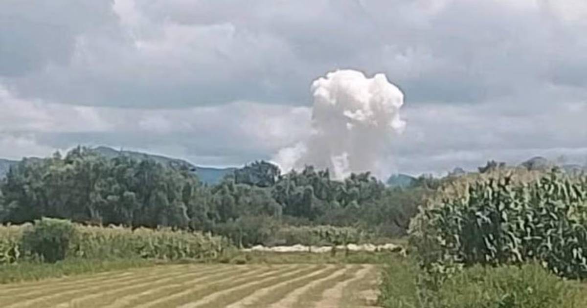 Explosión de polvorín en Santiago de Anaya deja cuatro heridos graves