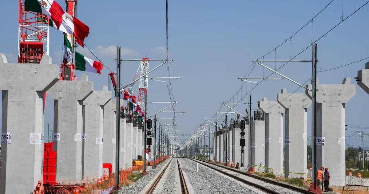 Tren México–Pachuca avanza 9.3%; Sheinbaum promete concluirlo pese a emergencias